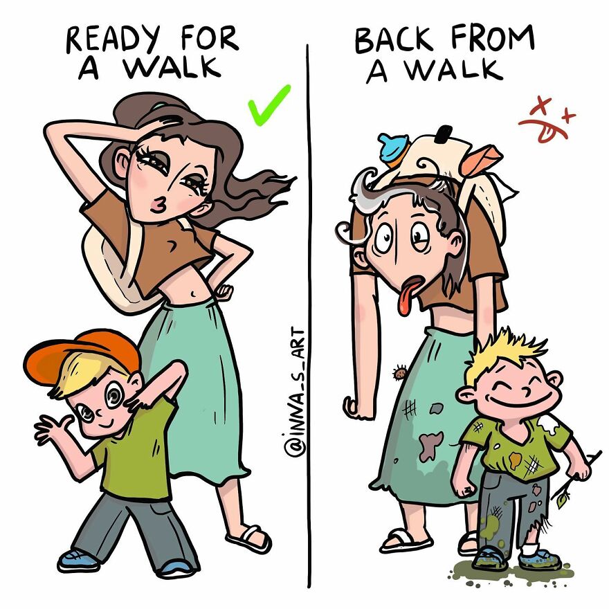 Comics By Inna Sacali (New Comics)