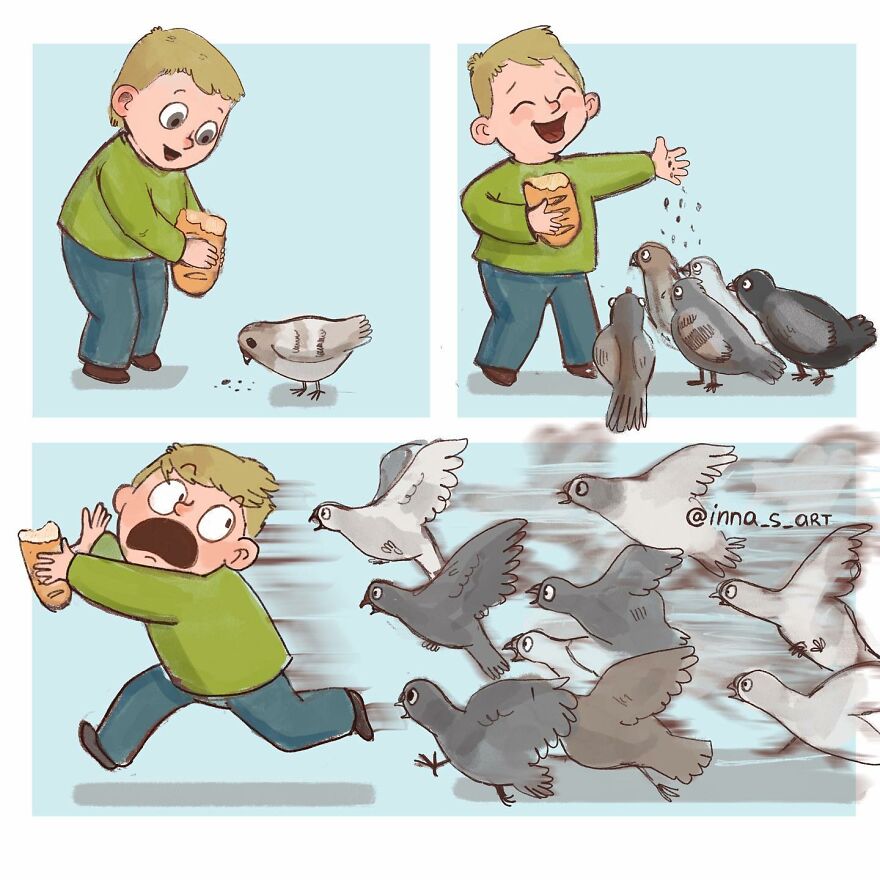 Comics By Inna Sacali (New Comics)