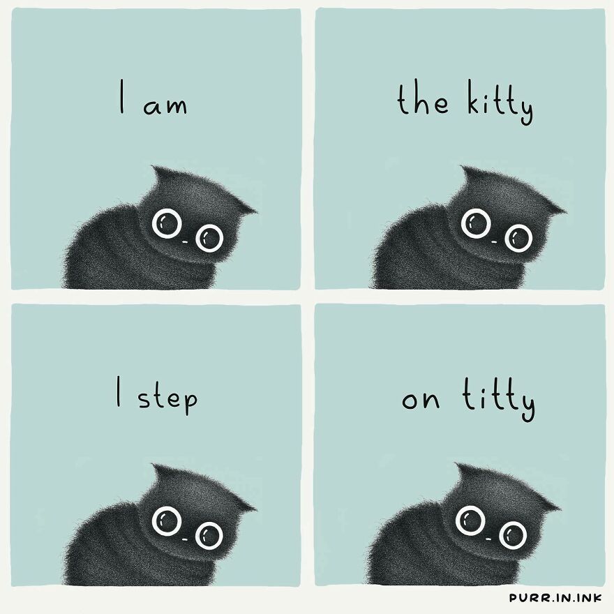 Comics In Which Cats Express Their Thoughts, Ideas And Doubts About Us (New Pics)