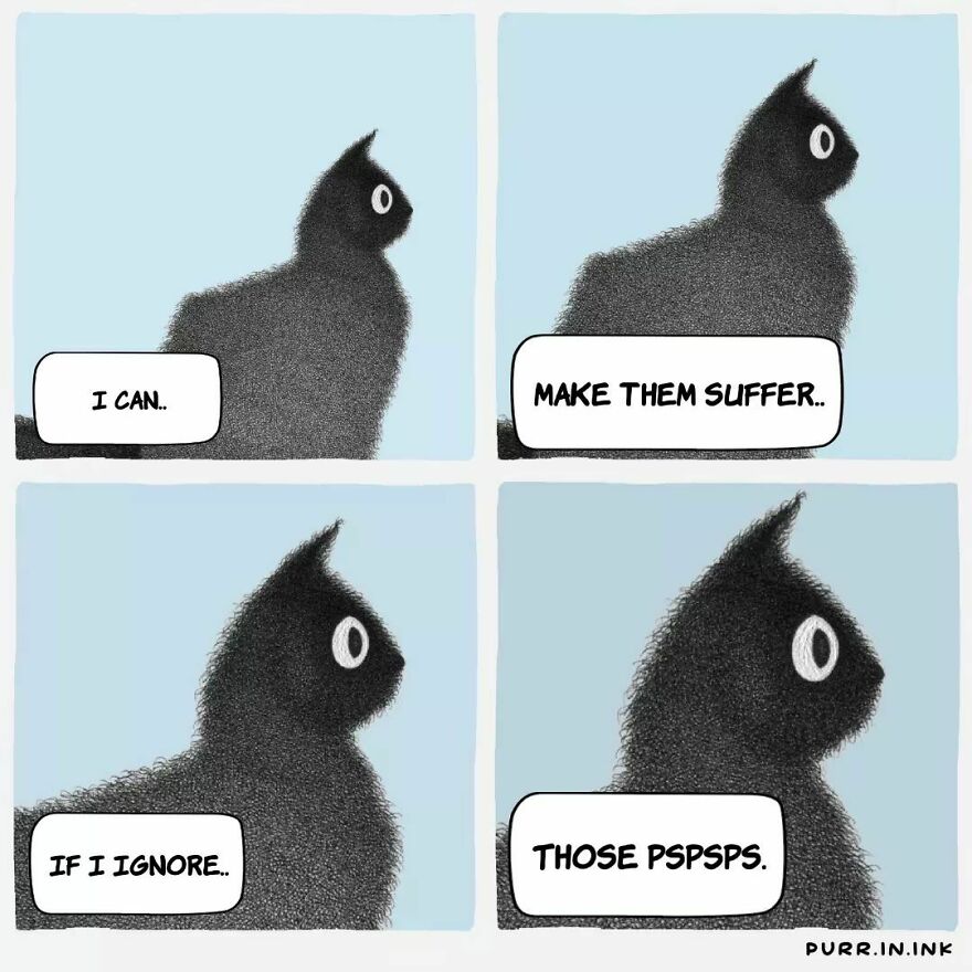 Comics In Which Cats Express Their Thoughts, Ideas And Doubts About Us (New Pics)