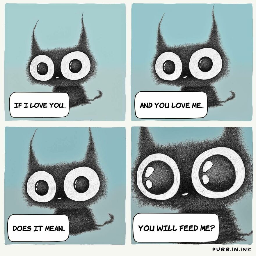 Comics In Which Cats Express Their Thoughts, Ideas And Doubts About Us (New Pics)