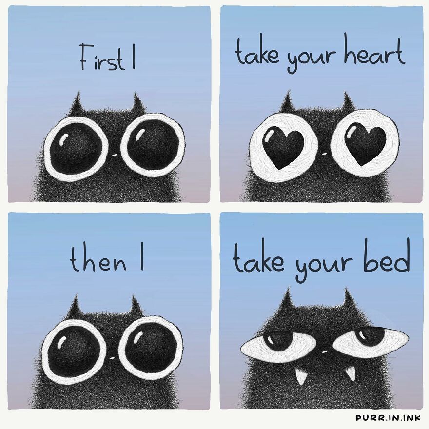 Comics In Which Cats Express Their Thoughts, Ideas And Doubts About Us (New Pics)