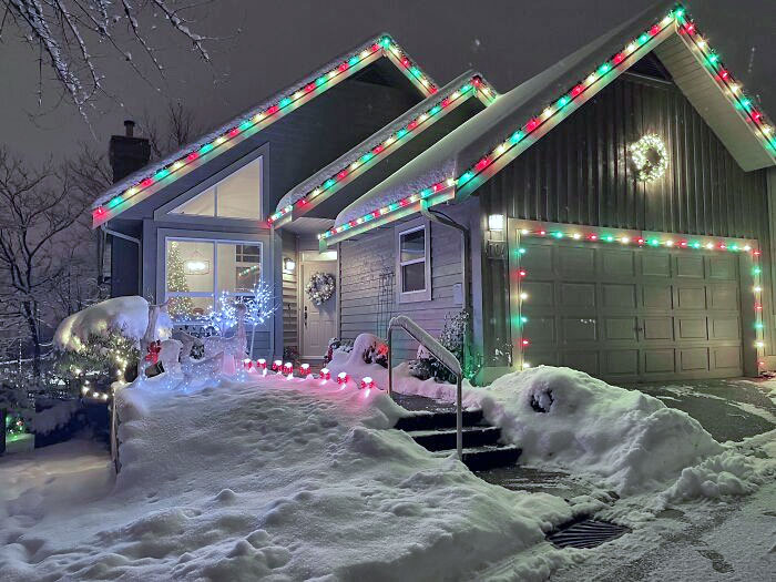 Already Dreaming About Our Christmas Lights Being Up Again