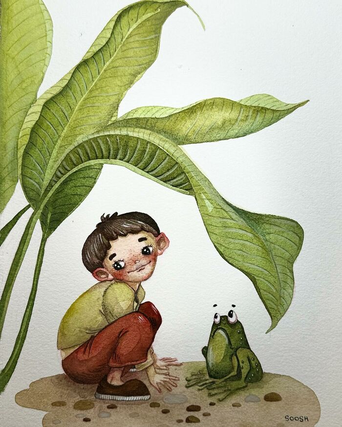 Wholesome Illustration By Soosh