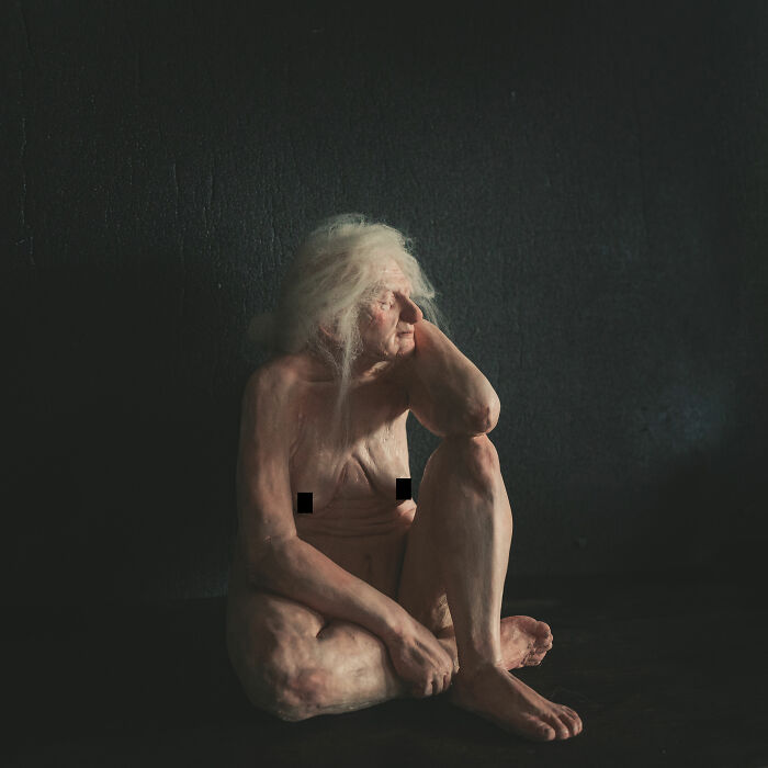 "Requited" 2023 - Ceramic And Wool