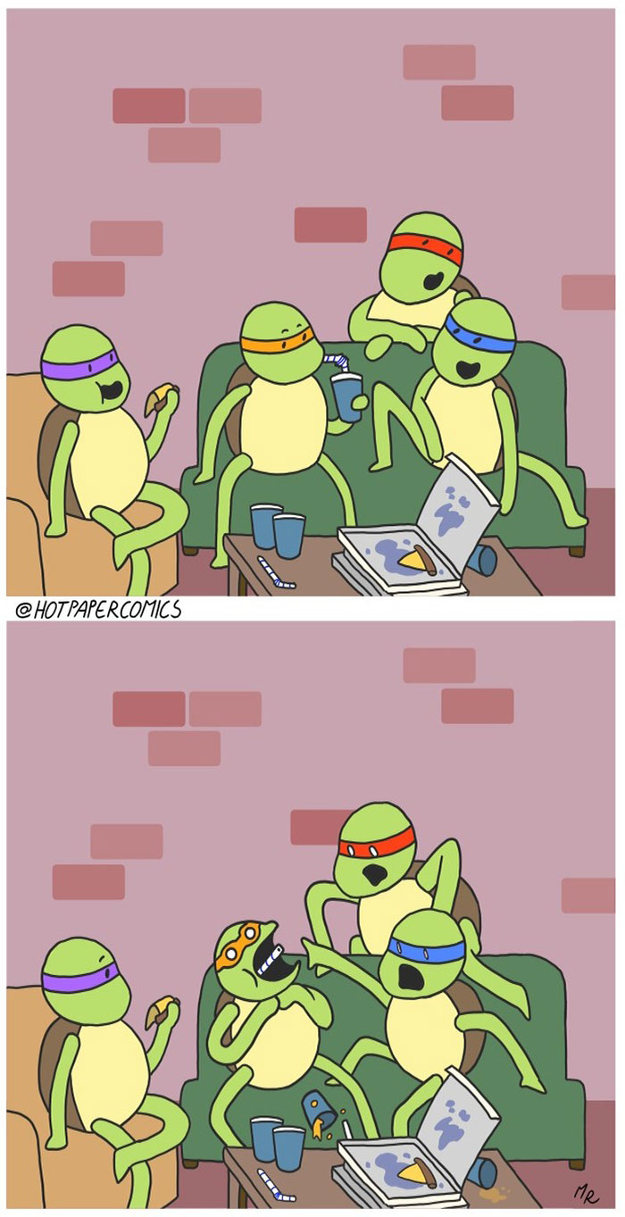 Dark And Absurd Comics By Martin Rosner Will Surely Make You Laugh Out Loud (New Pics)