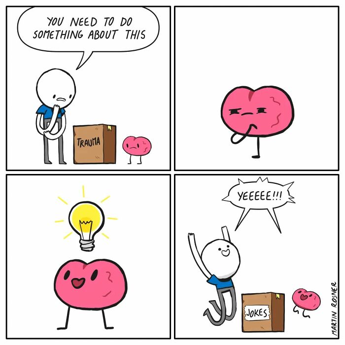 Dark And Absurd Comics By Martin Rosner Will Surely Make You Laugh Out Loud (New Pics)