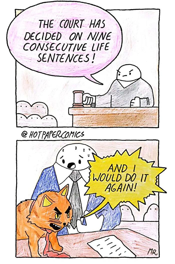 Dark And Absurd Comics By Martin Rosner Will Surely Make You Laugh Out Loud (New Pics)