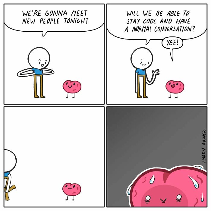 Dark And Absurd Comics By Martin Rosner Will Surely Make You Laugh Out Loud (New Pics)