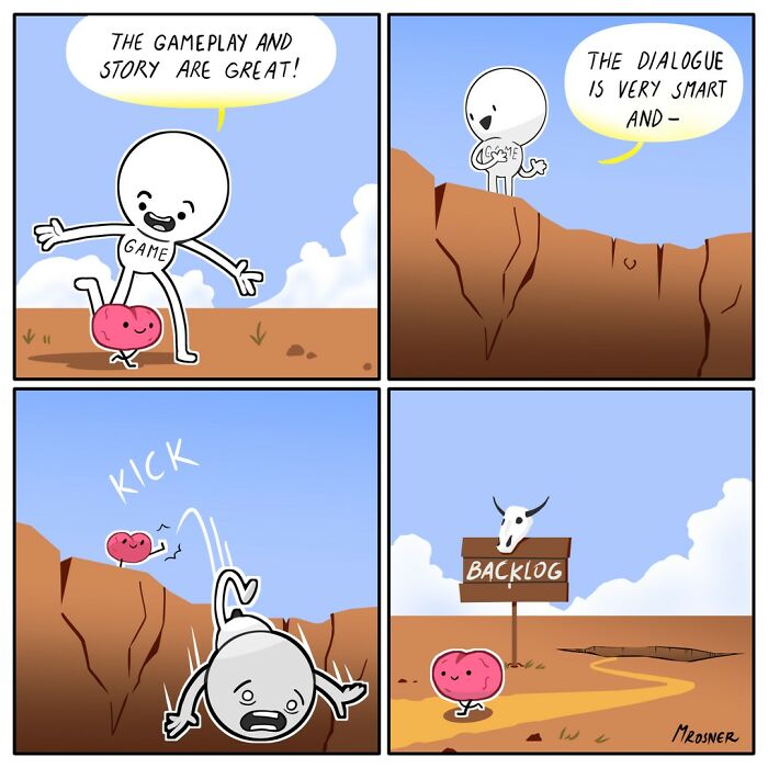 Dark And Absurd Comics By Martin Rosner Will Surely Make You Laugh Out Loud (New Pics)