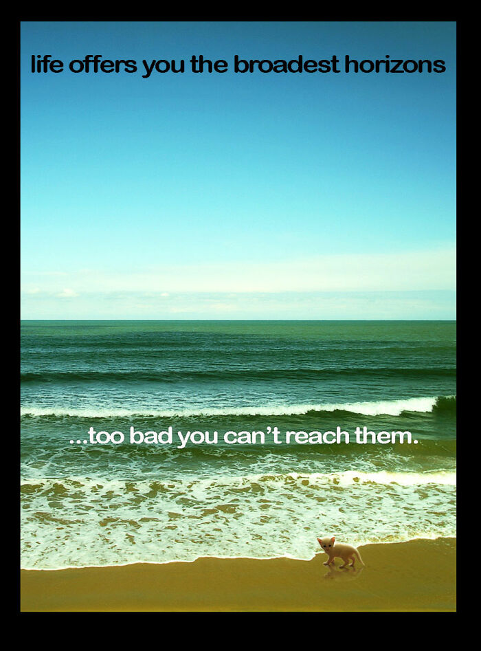 Designers Are Challenged To Create Demotivational Posters And Here Are The "Worst"