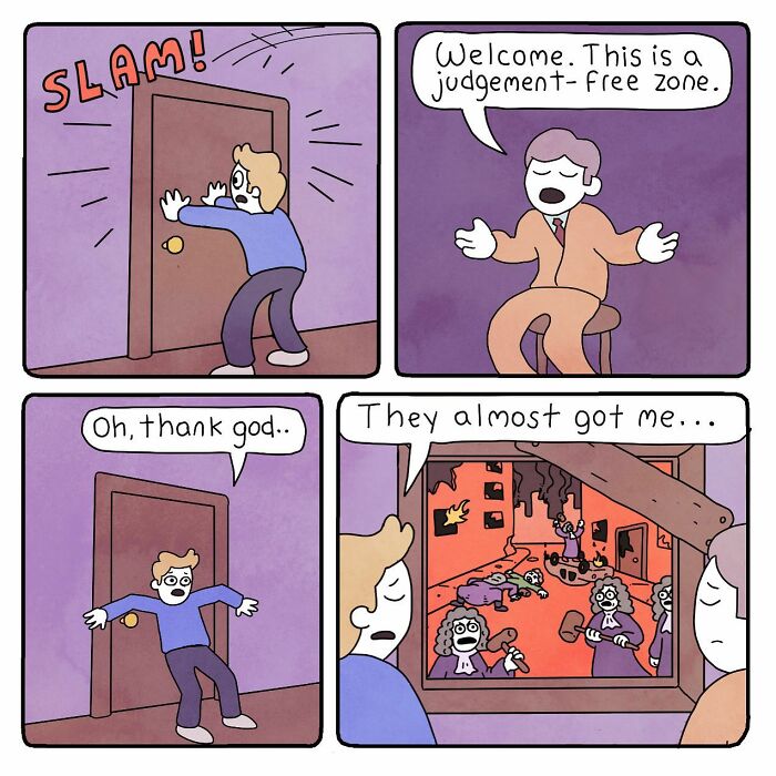 A Comic About A Judgement-Free Zone