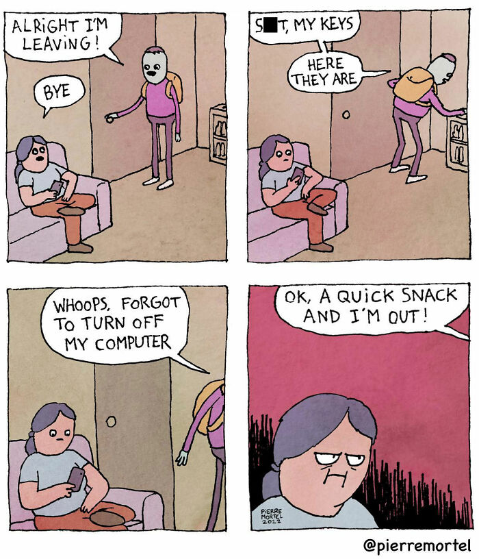 A Comic About Leaving An Apartment
