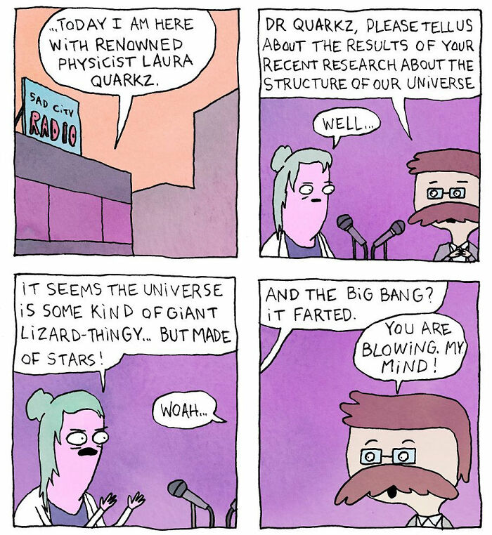 A Comic About The Structure Of Our Universe