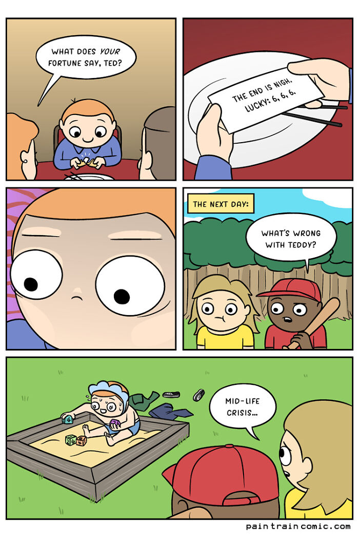 A Comic About A Fortune Note