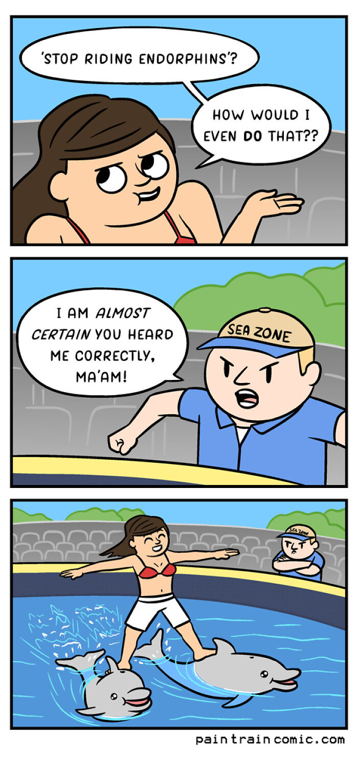 A Comic About Riding Endorphins