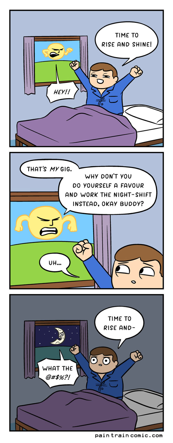 A Comic About Rise And Shine