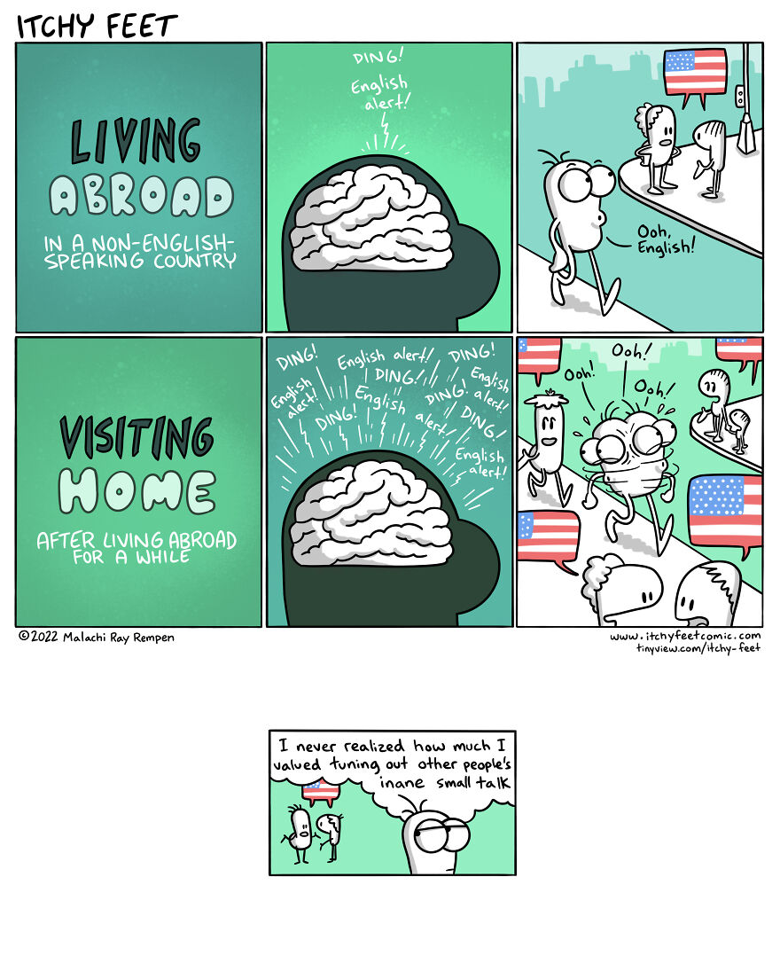 Hilarious Comics Depict Culture Differences Between Different Countries