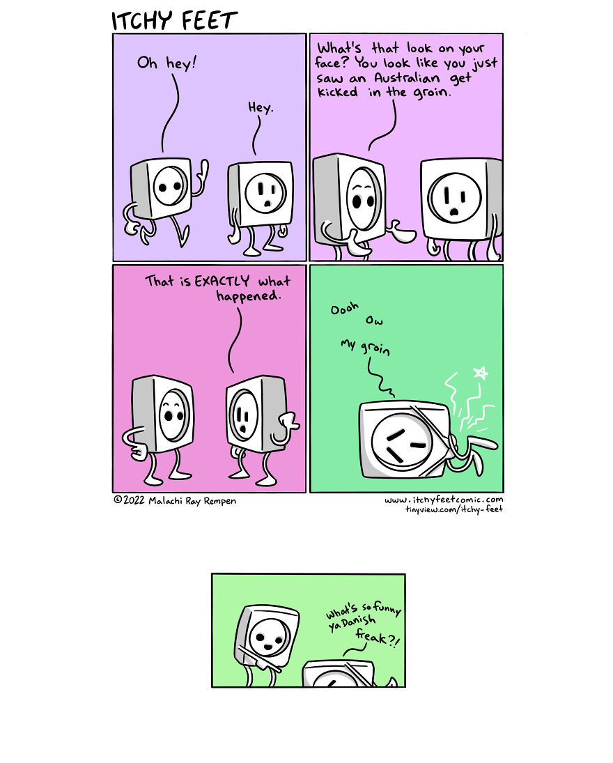 Hilarious Comics Depict Culture Differences Between Different Countries