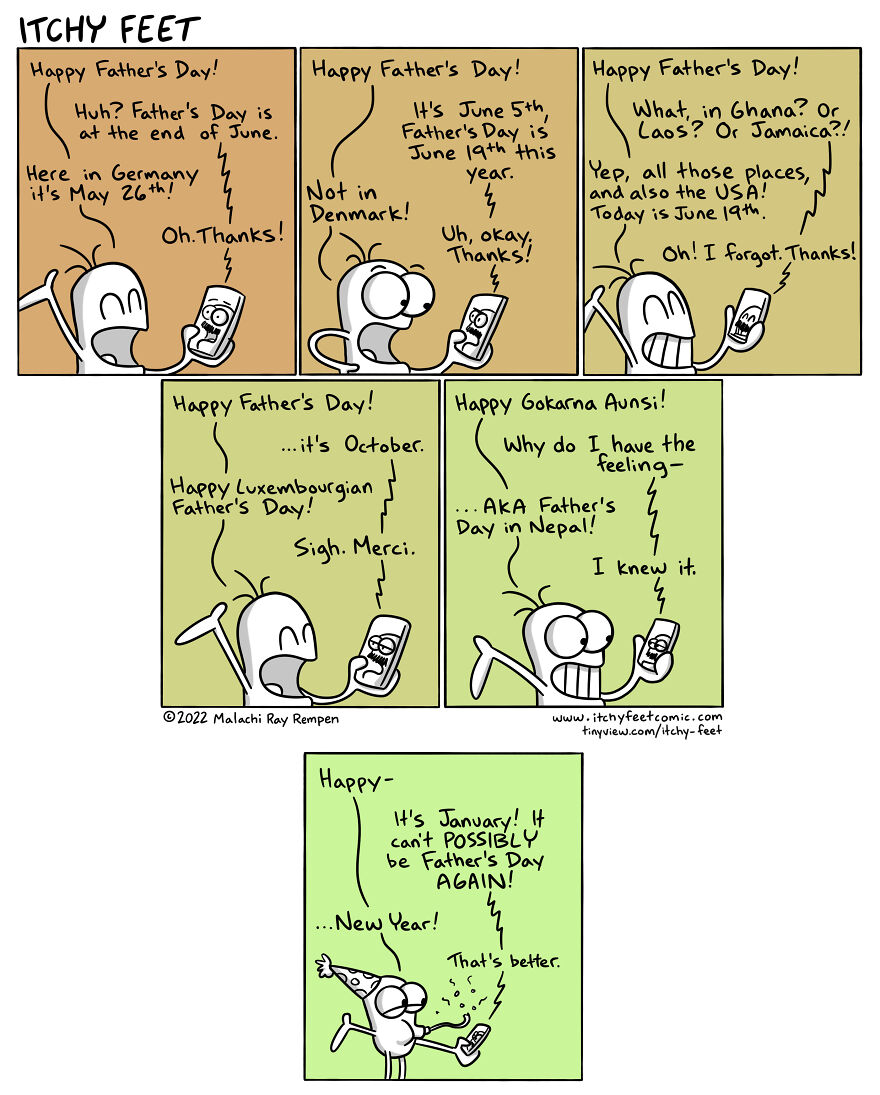 Hilarious Comics Depict Culture Differences Between Different Countries