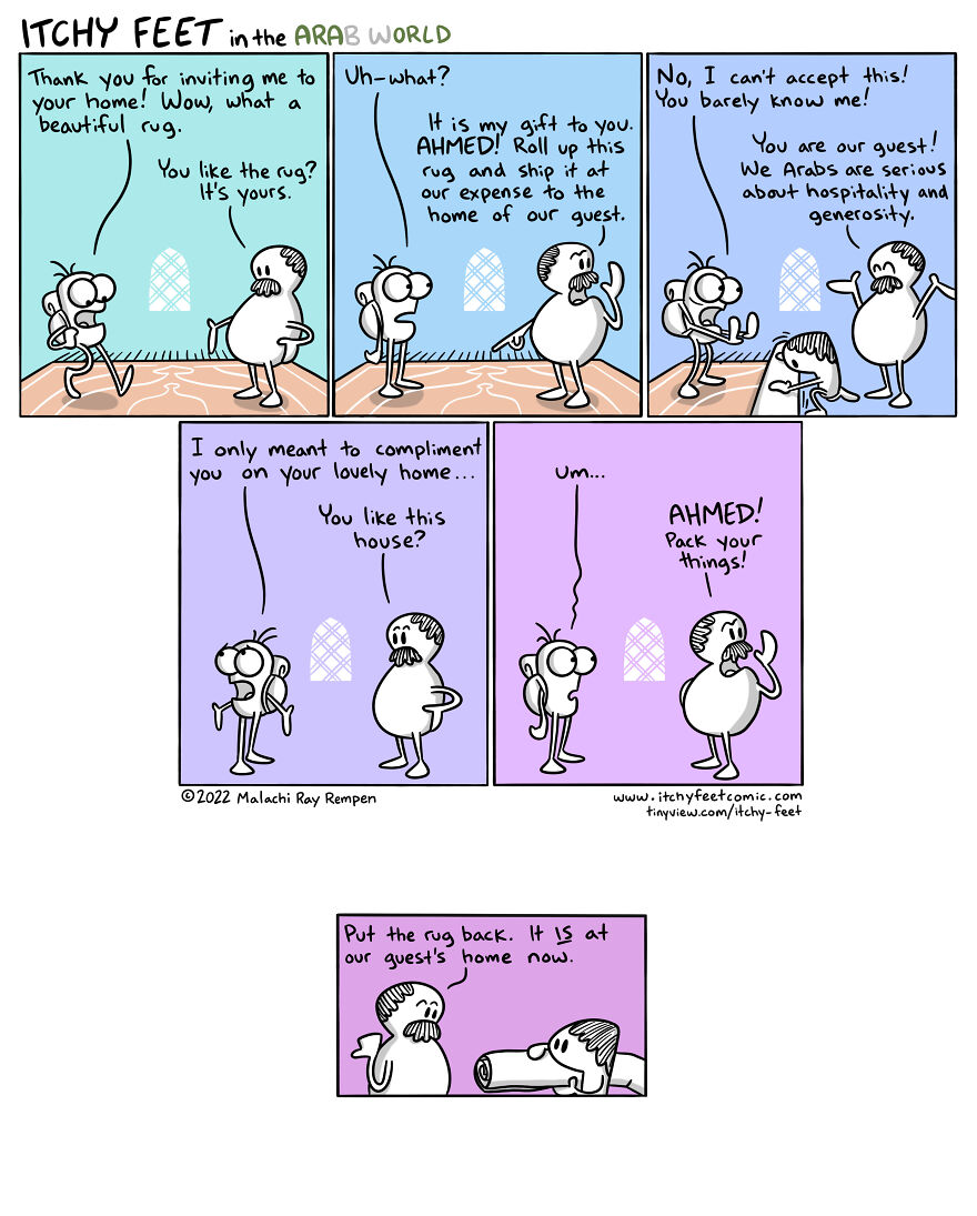 Hilarious Comics Depict Culture Differences Between Different Countries