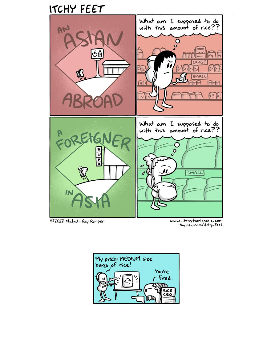 Hilarious Comics Depict Culture Differences Between Different Countries