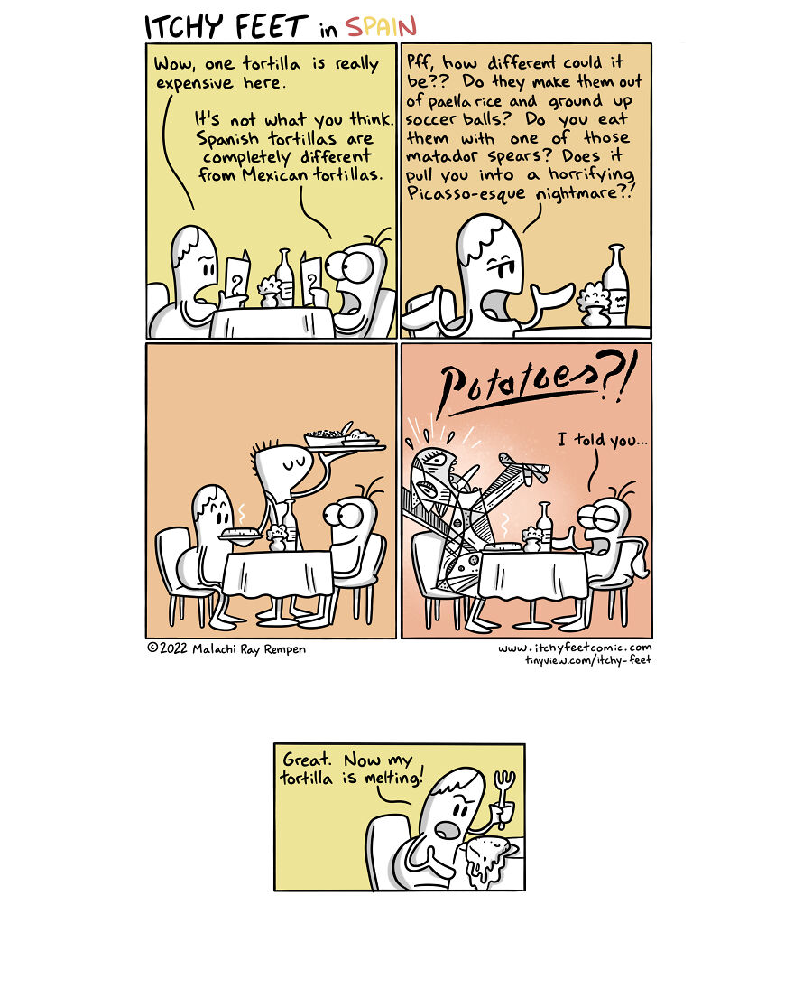 Hilarious Comics Depict Culture Differences Between Different Countries