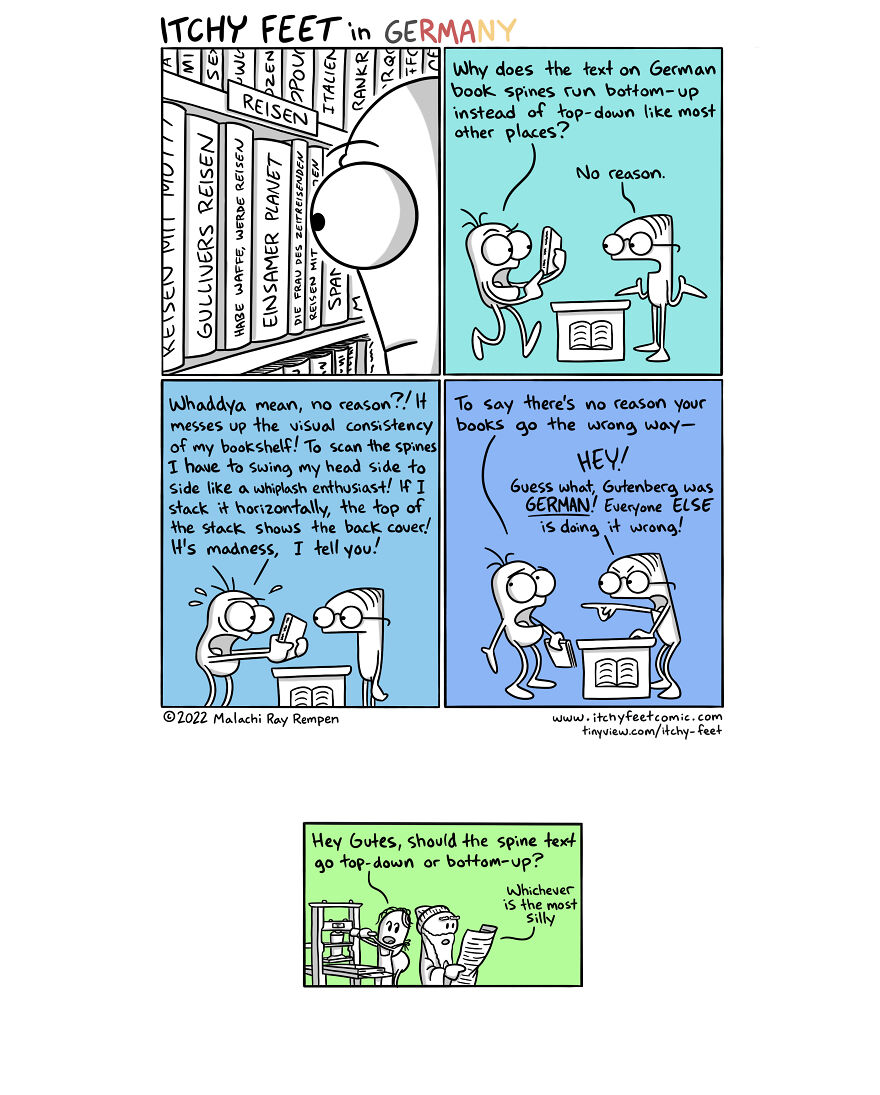 Hilarious Comics Depict Culture Differences Between Different Countries