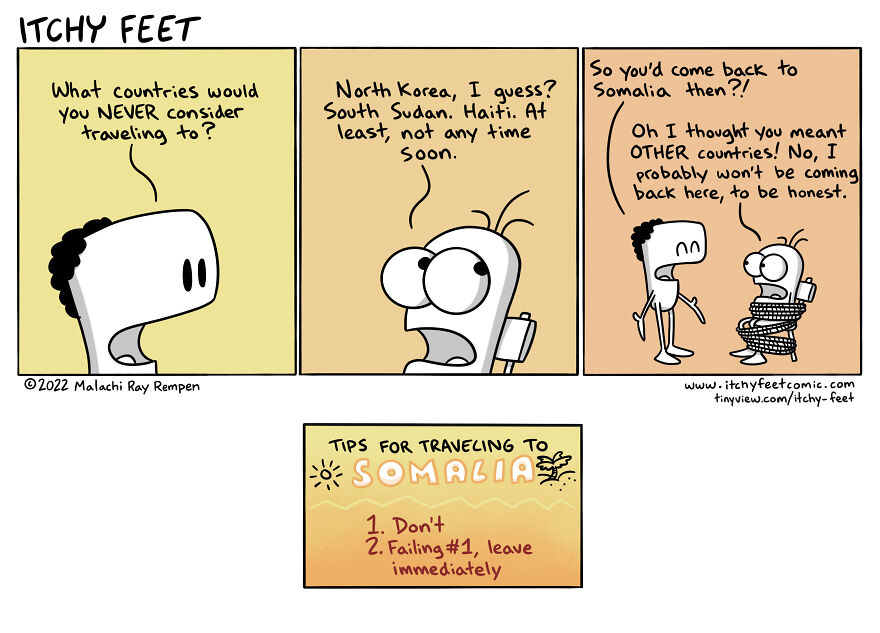 Hilarious Comics Depict Culture Differences Between Different Countries