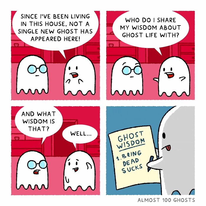 Almost 100 Ghosts Comics