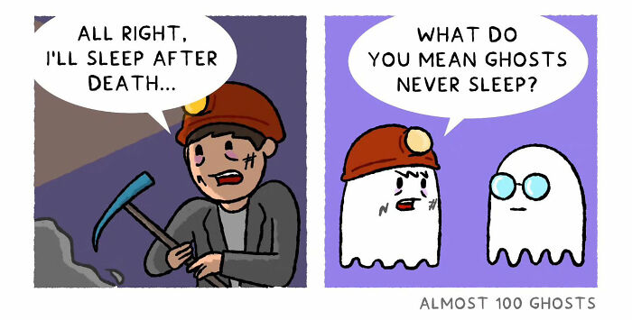 Almost 100 Ghosts Comics
