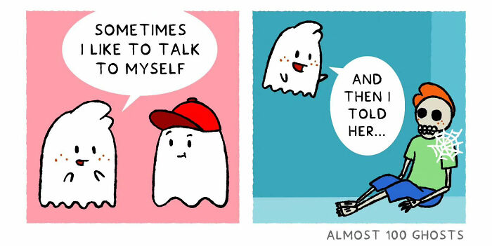 Almost 100 Ghosts Comics
