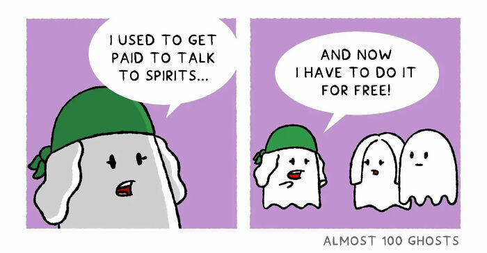 Almost 100 Ghosts Comics