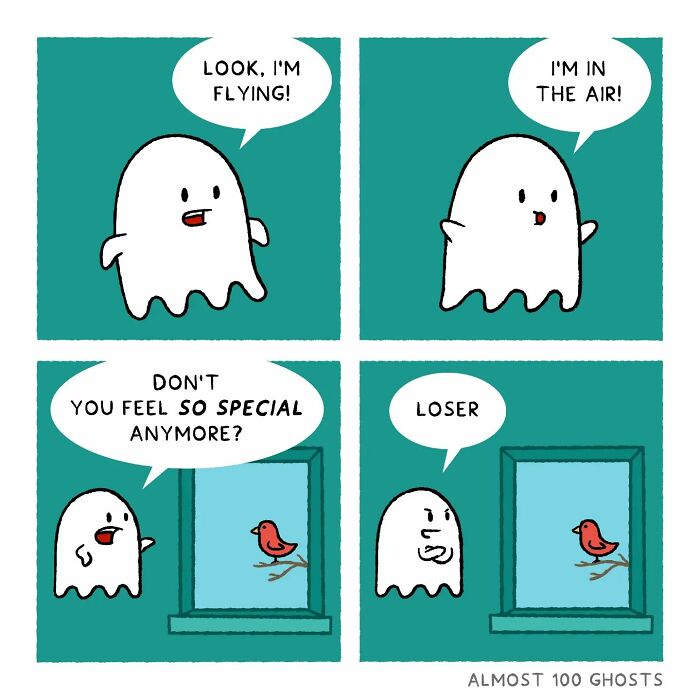 Almost 100 Ghosts Comics