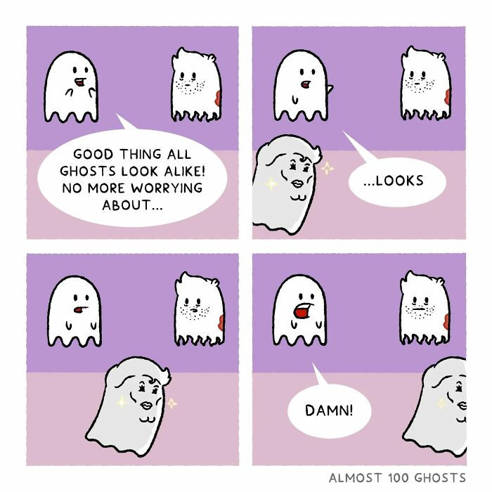 Almost 100 Ghosts Comics