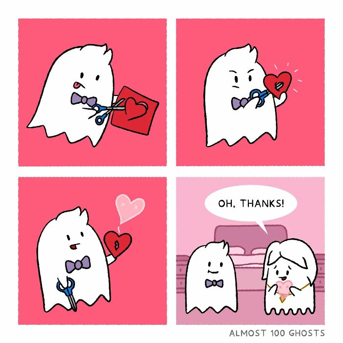 Almost 100 Ghosts Comics