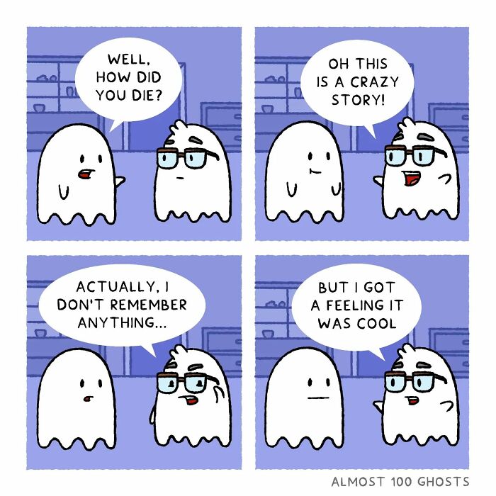 Almost 100 Ghosts Comics