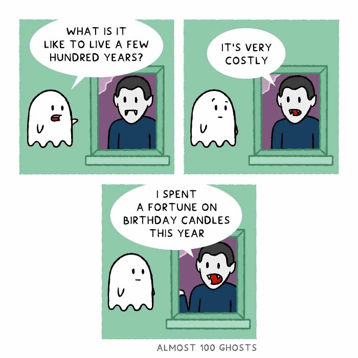 Almost 100 Ghosts Comics