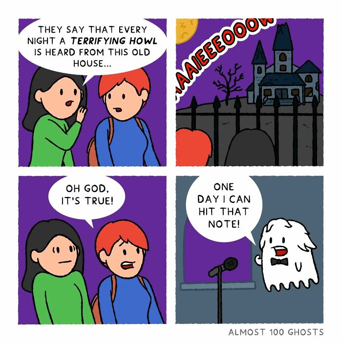 Almost 100 Ghosts Comics