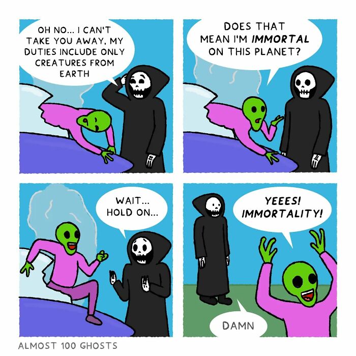 Almost 100 Ghosts Comics