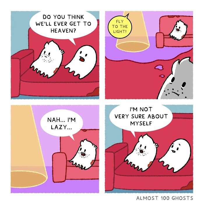 Almost 100 Ghosts Comics