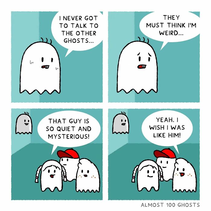 Almost 100 Ghosts Comics