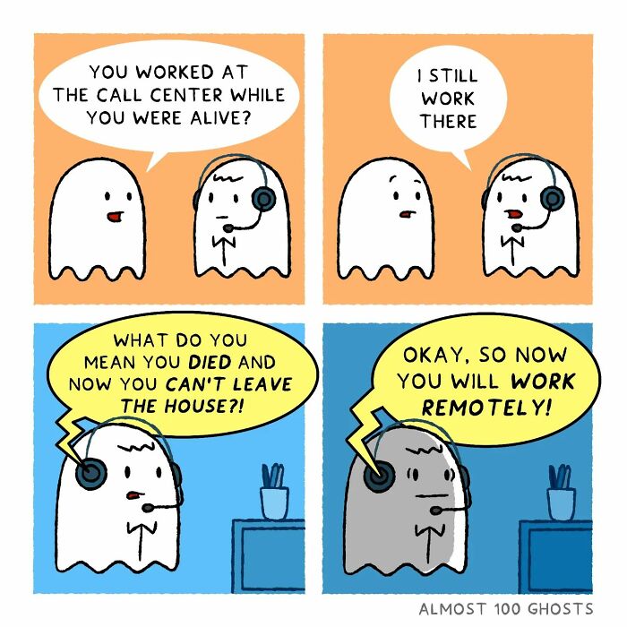 Almost 100 Ghosts Comics