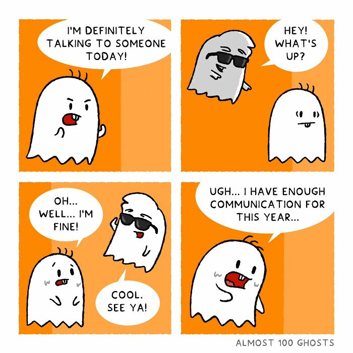 Almost 100 Ghosts Comics