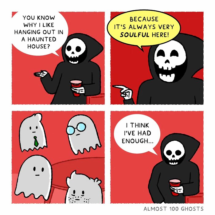Almost 100 Ghosts Comics