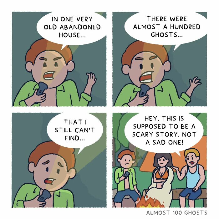 Almost 100 Ghosts Comics