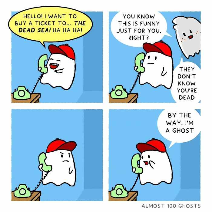 Almost 100 Ghosts Comics