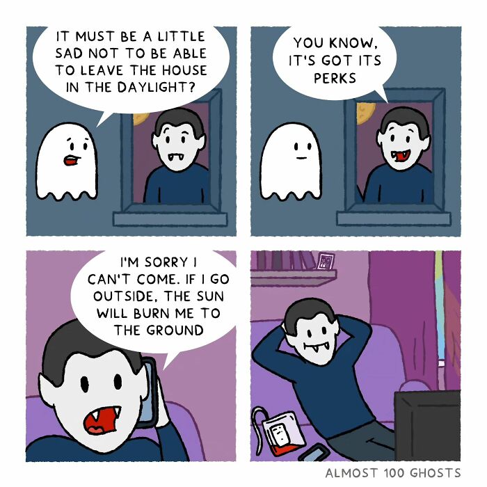 Almost 100 Ghosts Comics