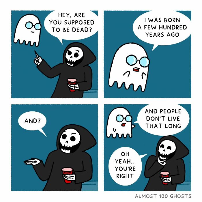 Almost 100 Ghosts Comics