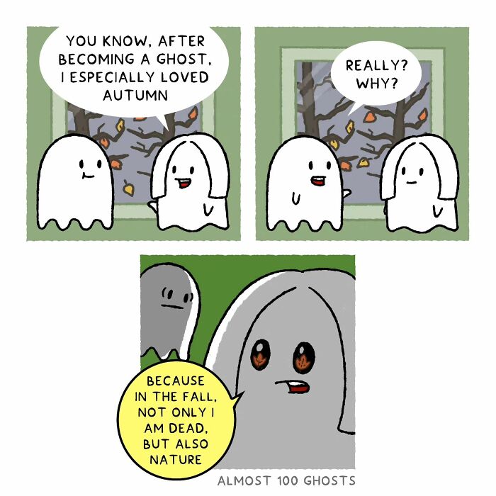 Almost 100 Ghosts Comics